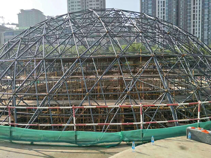 巩义球形网架钢结构施工